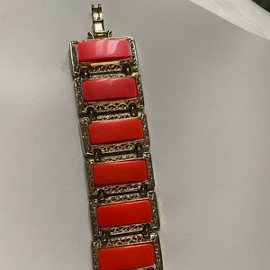 Coral Costume Jewelry Bracelet